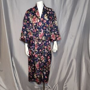 Floral Kimono Robe Erika Taylor medium